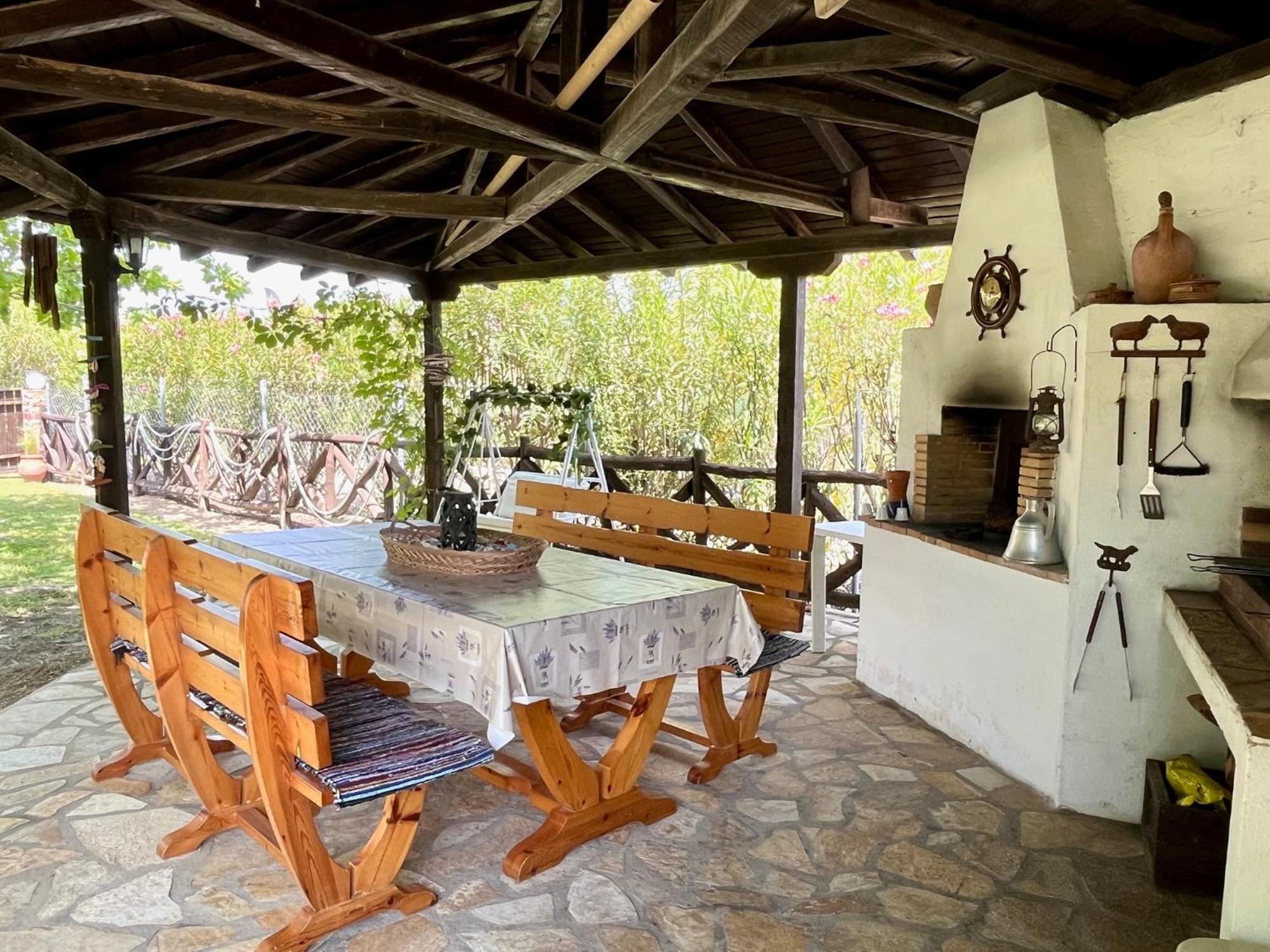 Stone Villa Rokosini Vourvourou Exterior foto